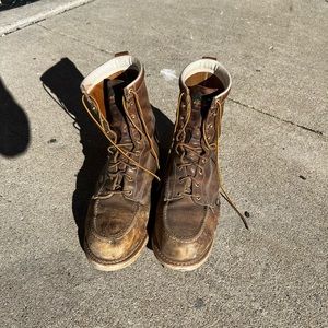 Thorogood Steel-Toe Work Boots 13EE